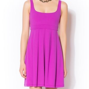 Susana Monaco Pleated Tank Dress Small